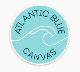 Atlantic Blue Canvas
