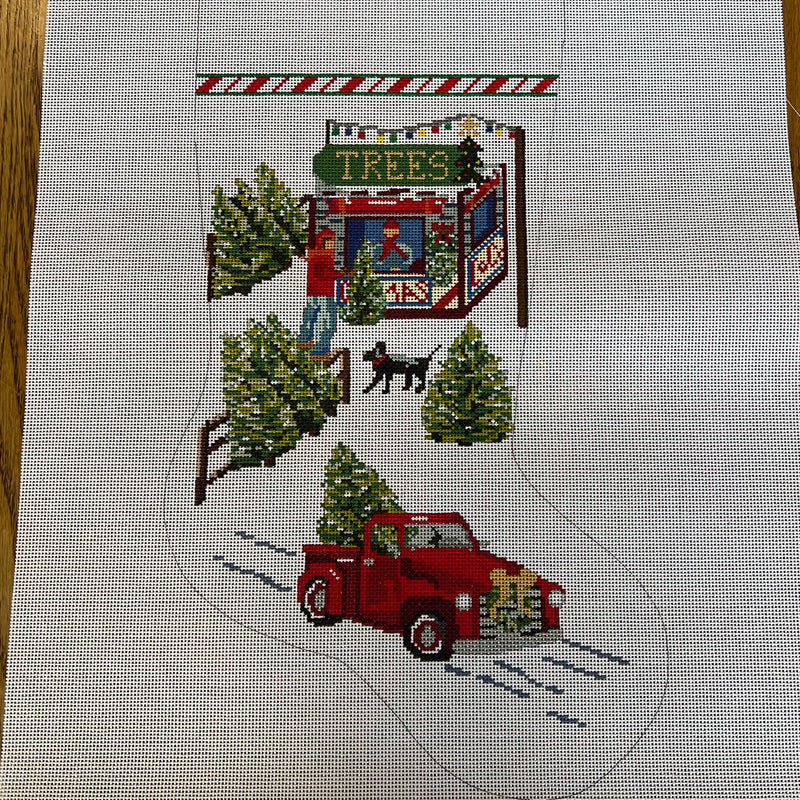 Truck and Tree Lot Stocking