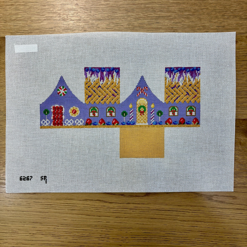 Blueberry Pie, 3D Gingerbread House - 18 mesh