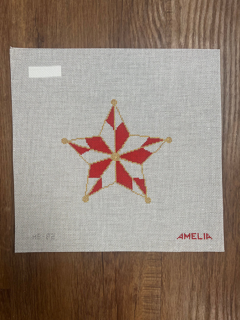 Red & Gold Star