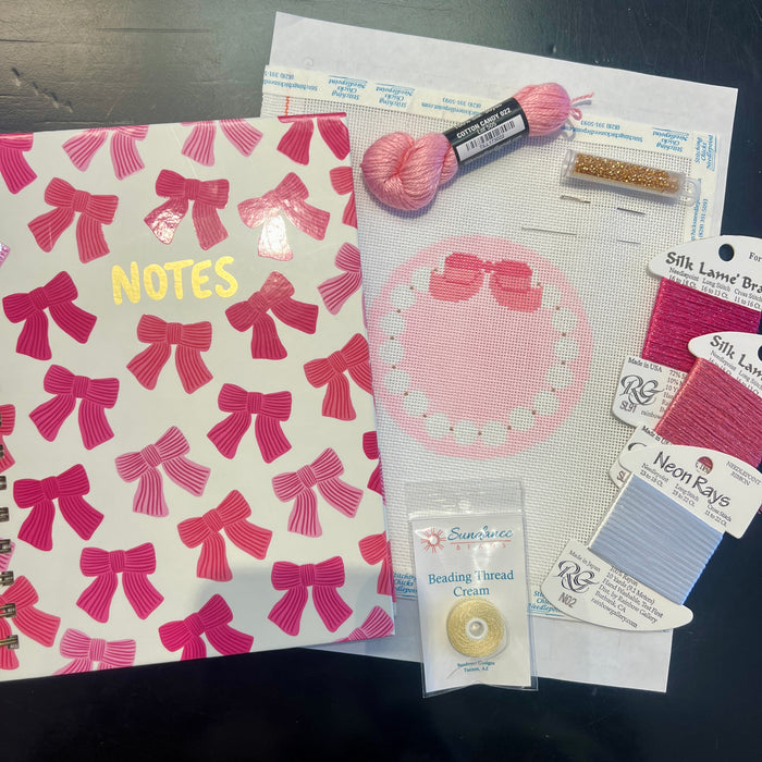 Pearls Round Pink Kit