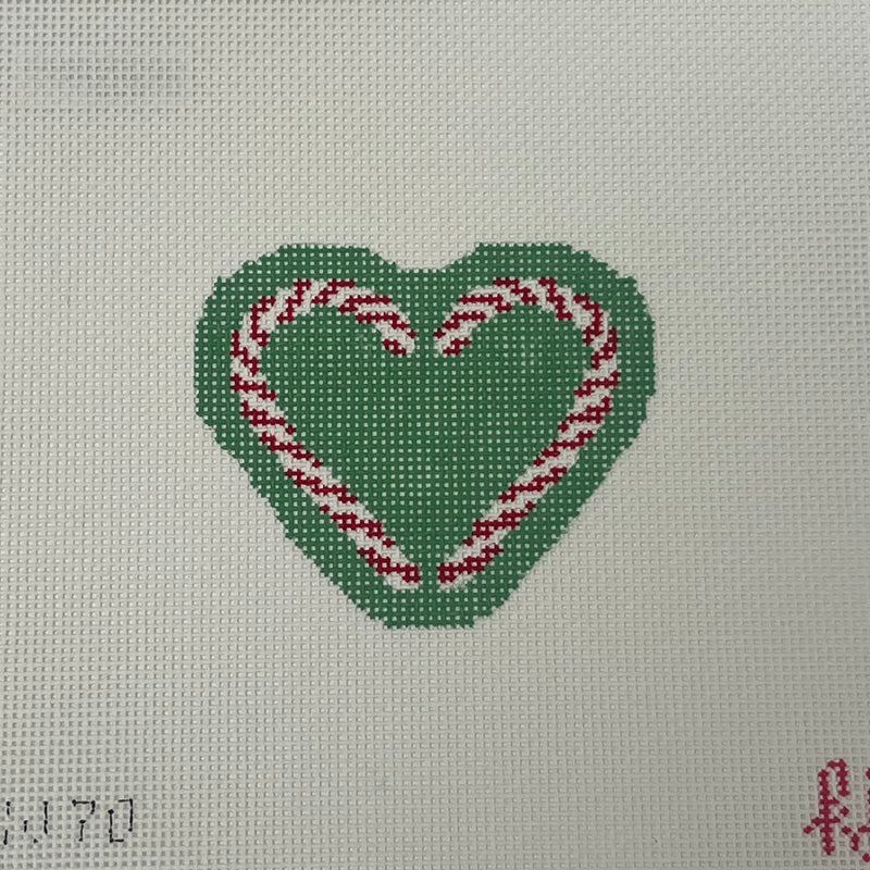 Candy Cane Heart - Green Kit