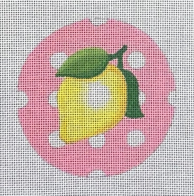 LEMON DOT PINK RND