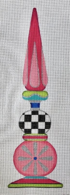 14.5 PINK GREEN FINIAL