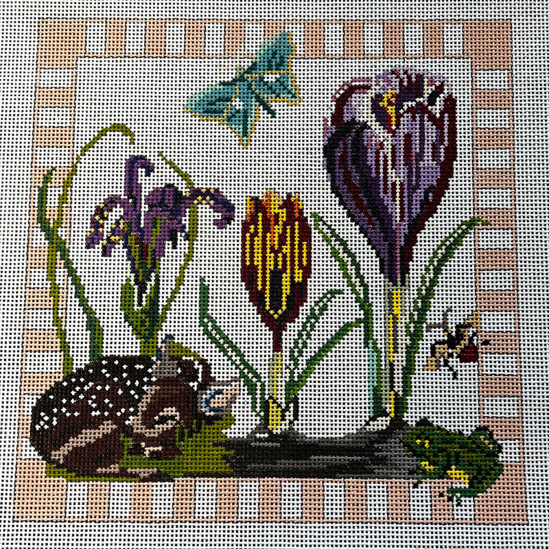Spring Flower Pillow