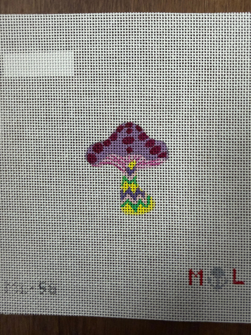 Mini Mushroom bag tag