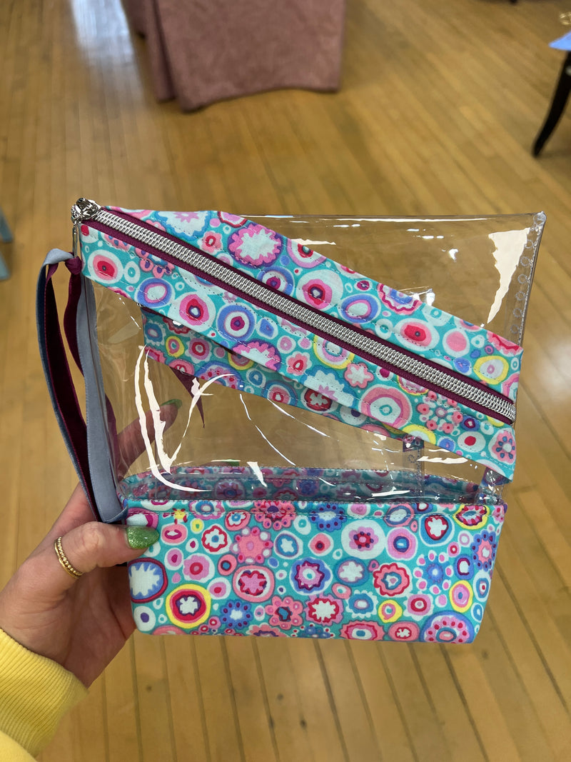 Small Stand-up Gusseted Project Bag with Bonus Pouch