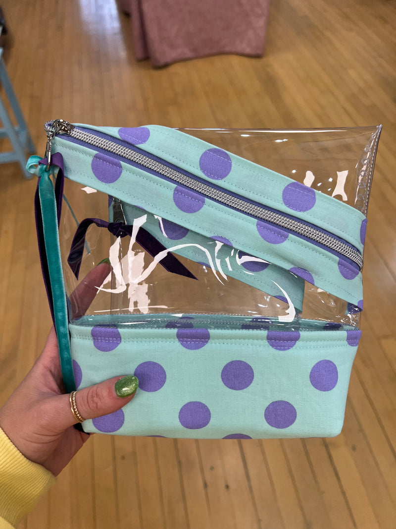 Small Stand-up Gusseted Project Bag with Bonus Pouch