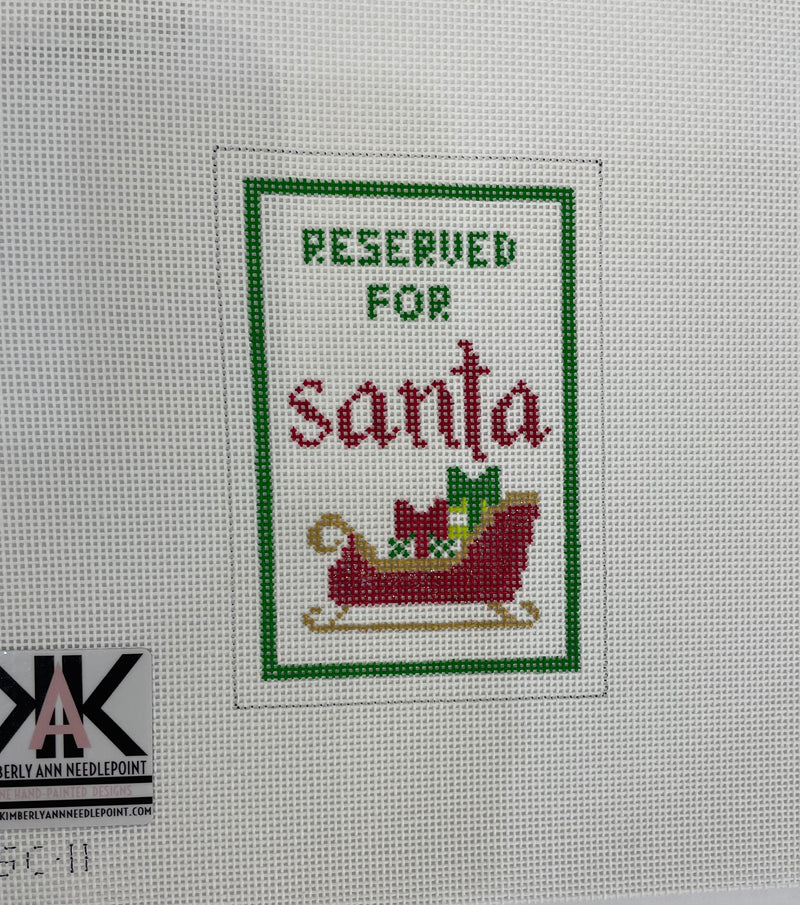 Reserved for Santa
