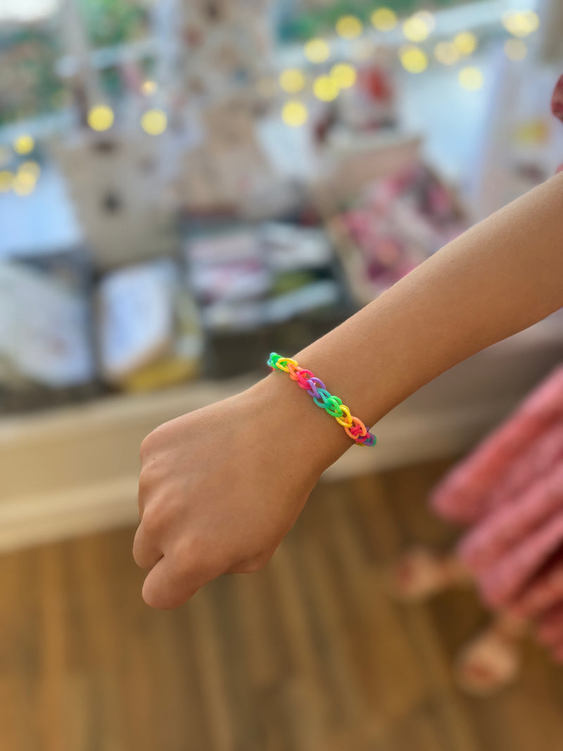 Rainbow Loom Bracelets by Magnolia