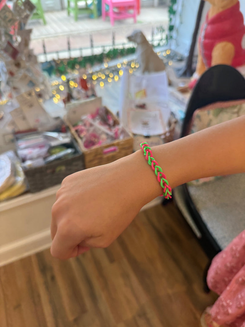 Rainbow Loom Bracelets by Magnolia
