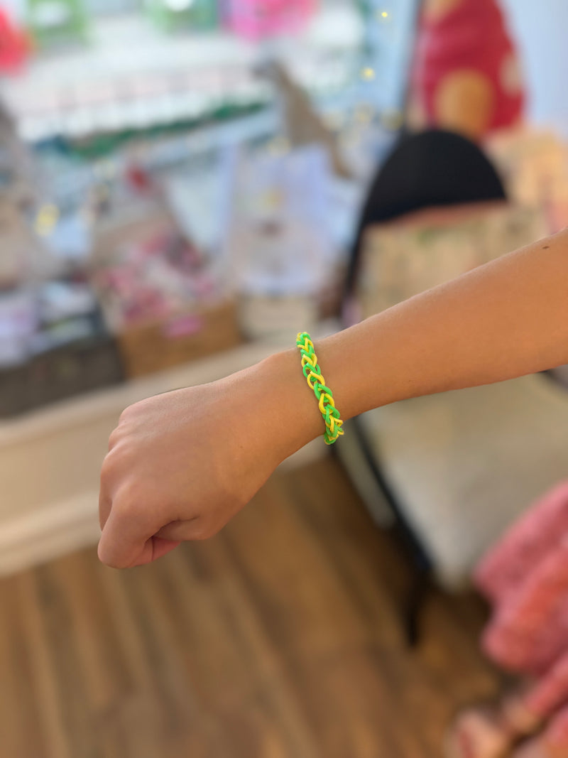 Rainbow Loom Bracelets by Magnolia