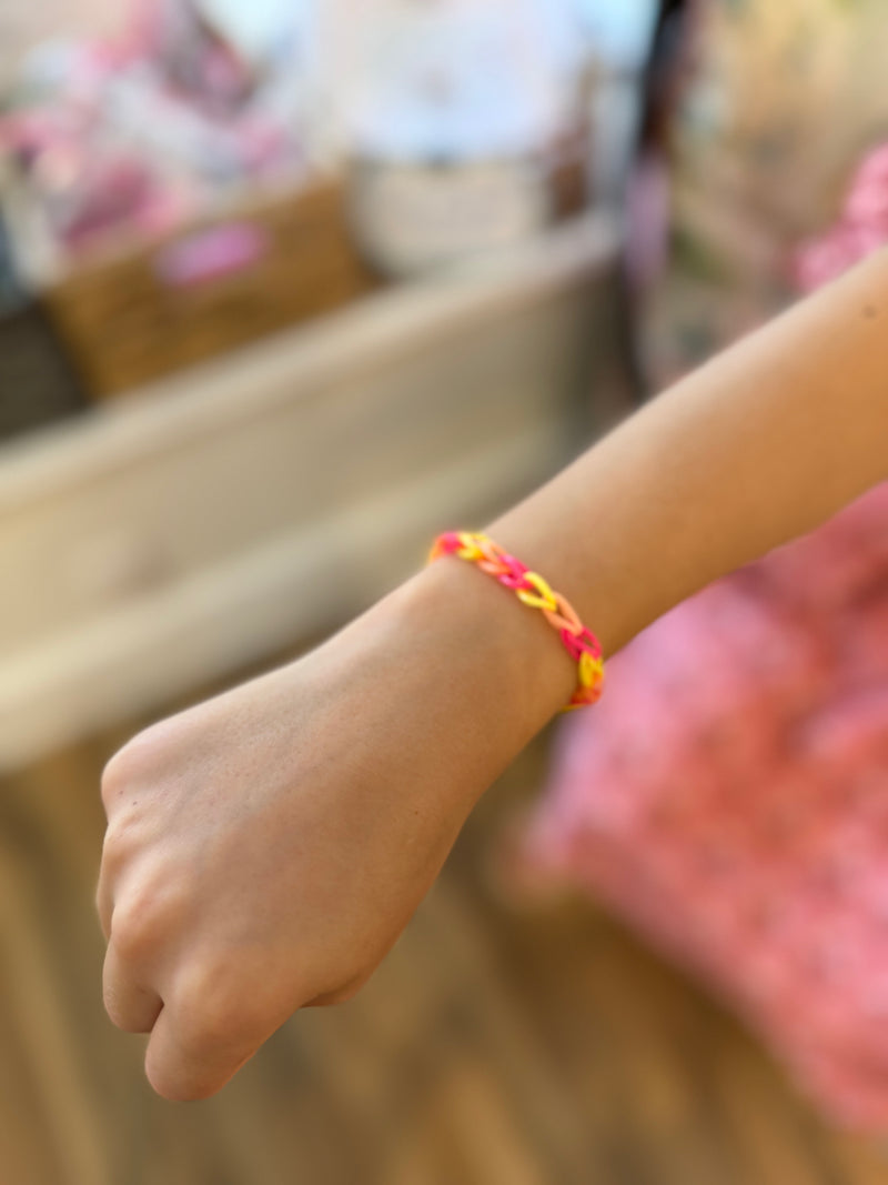 Rainbow Loom Bracelets by Magnolia