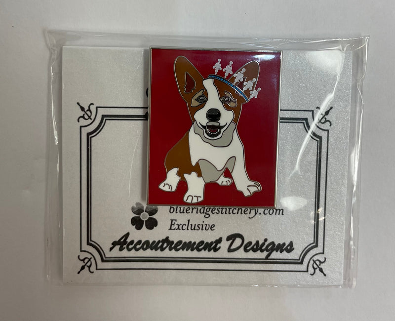 Corgi Queen Needle Minder