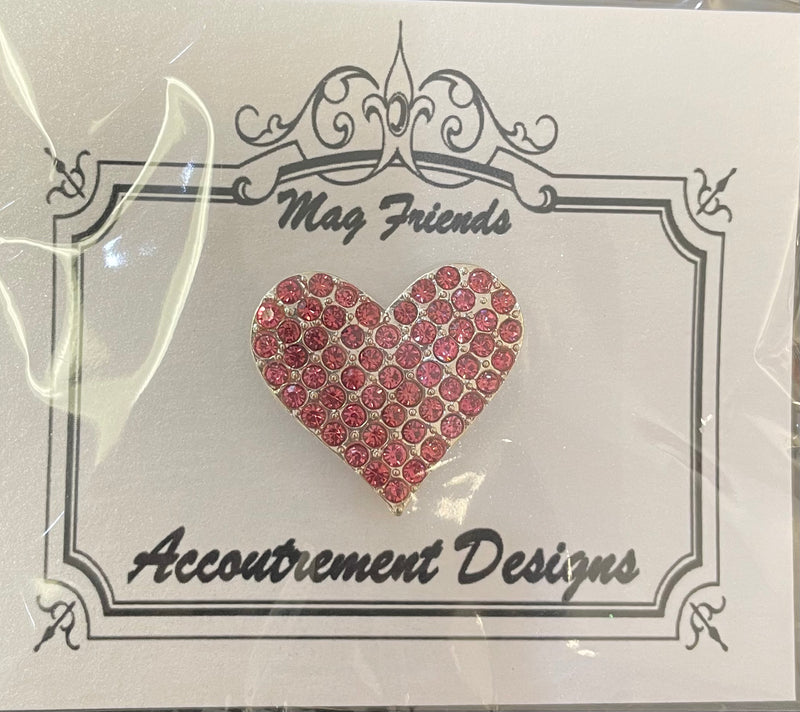 Pink Heart Needle Minder