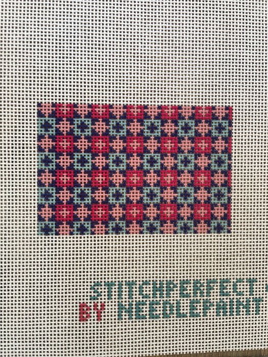 Pink & Blue Check Insert