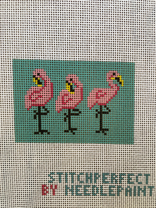 3 Flamingos Insert