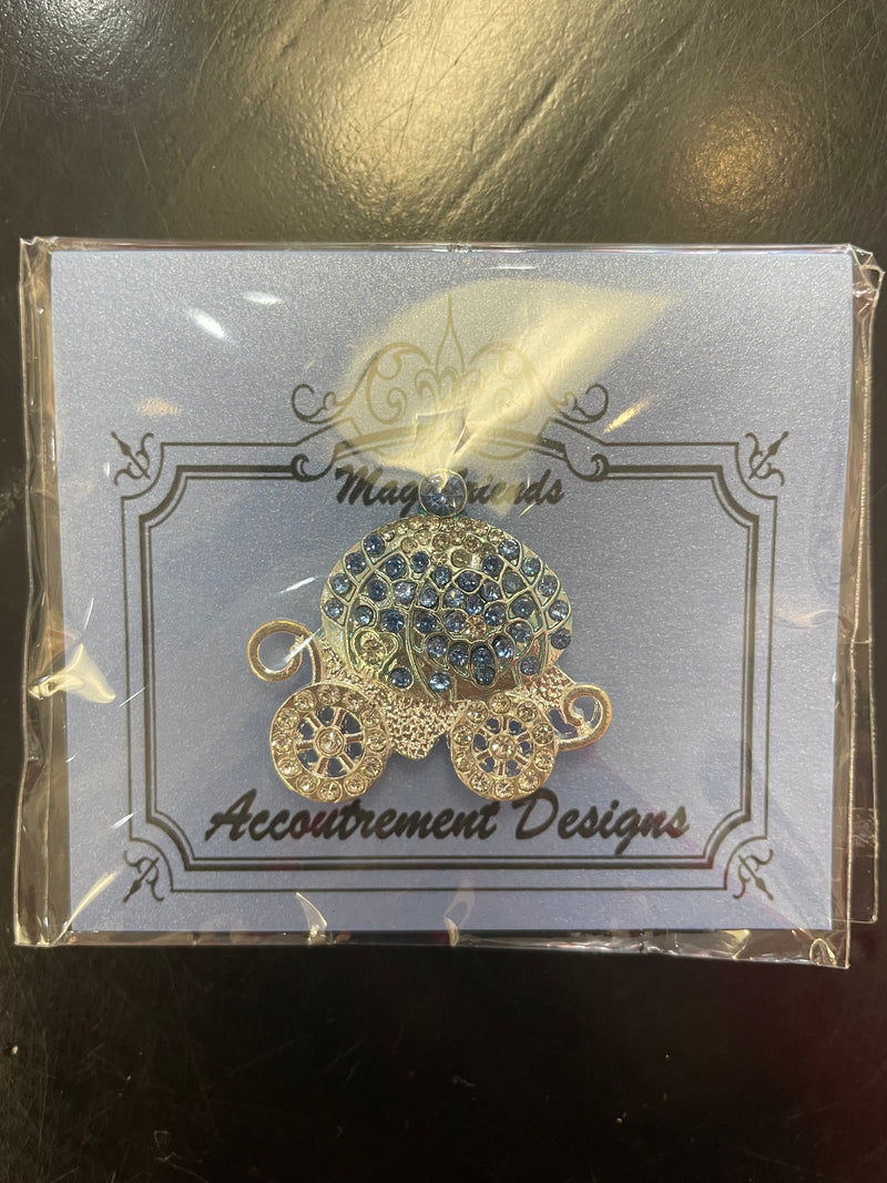 Blue Bedazzled Carriage