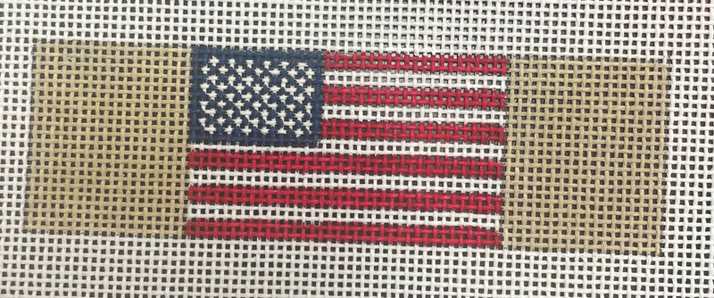 Keychains: American Flag Khaki