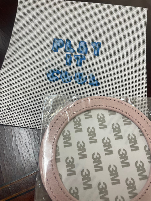 Magnetic Round w/Canvas