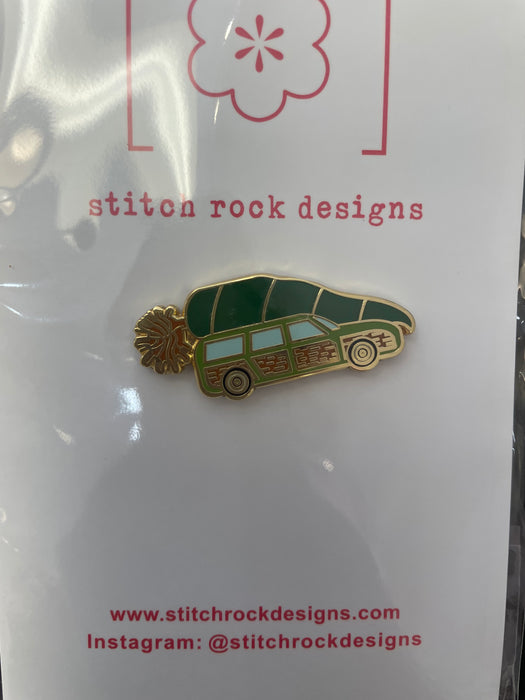 Griswold Woody Wagon Needle Minder