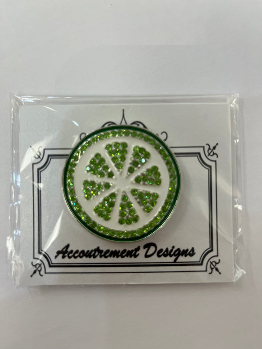 Lime Slice Needle Minder