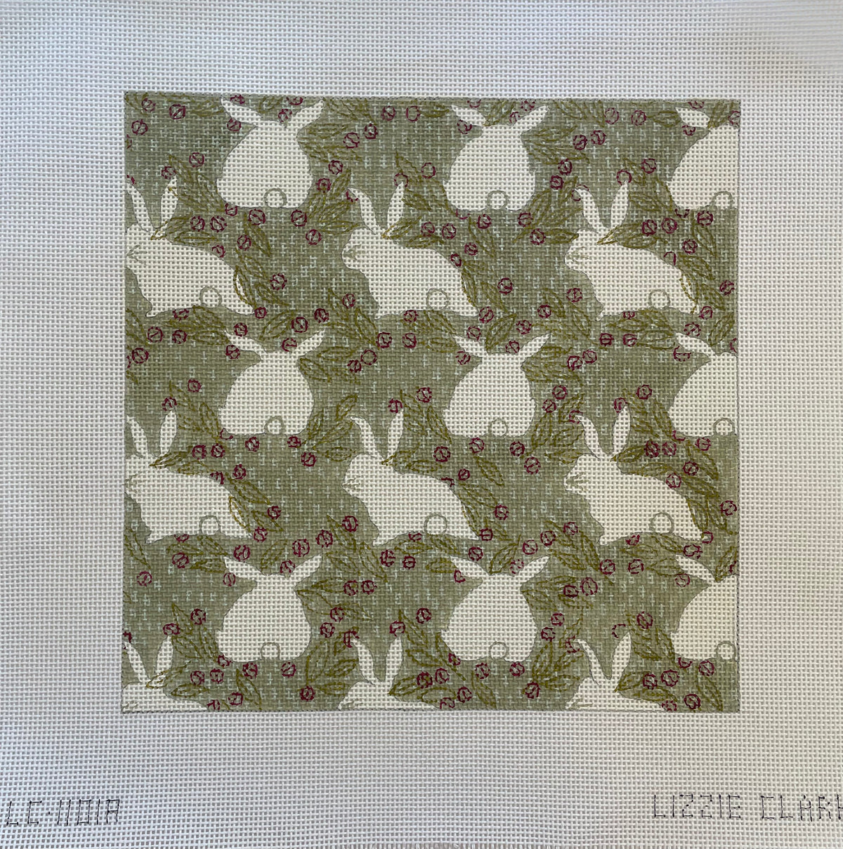 Rabbit — Stitching Chicks Needlepoint