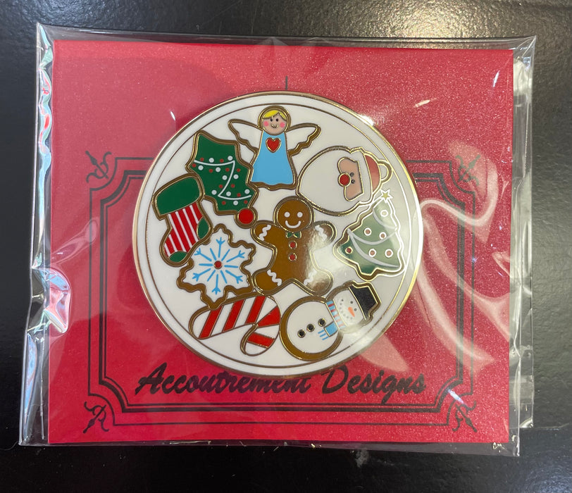 Christmas Cookie Plate Needle Minder