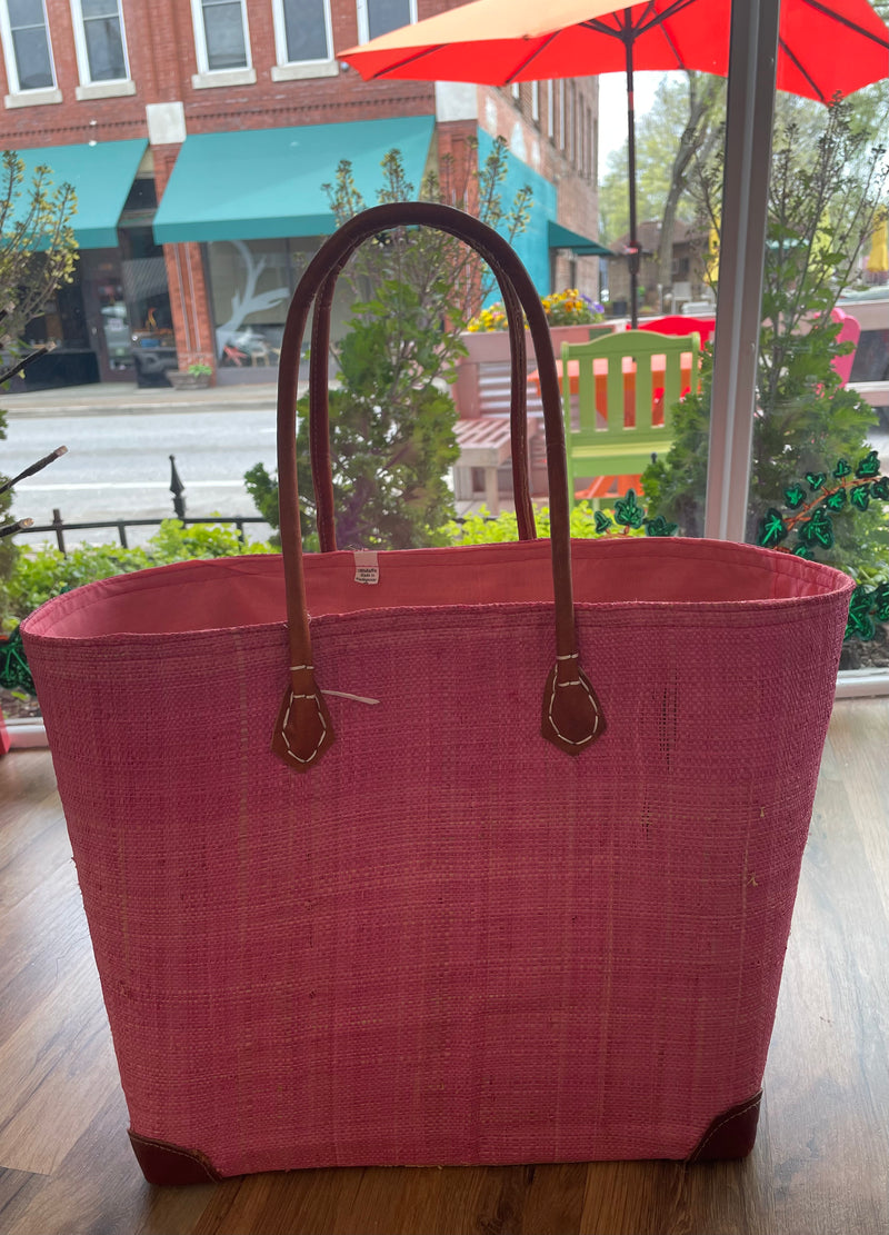Market Raffia Totes Medium