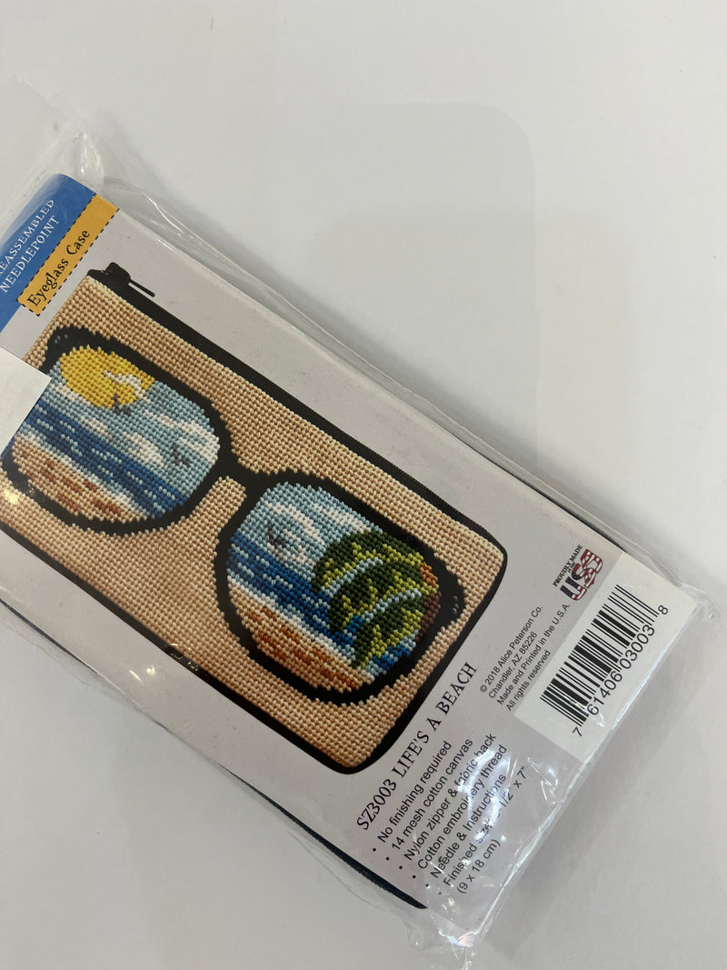 Stitch & Zip - Life's A Beach Eyeglass Case