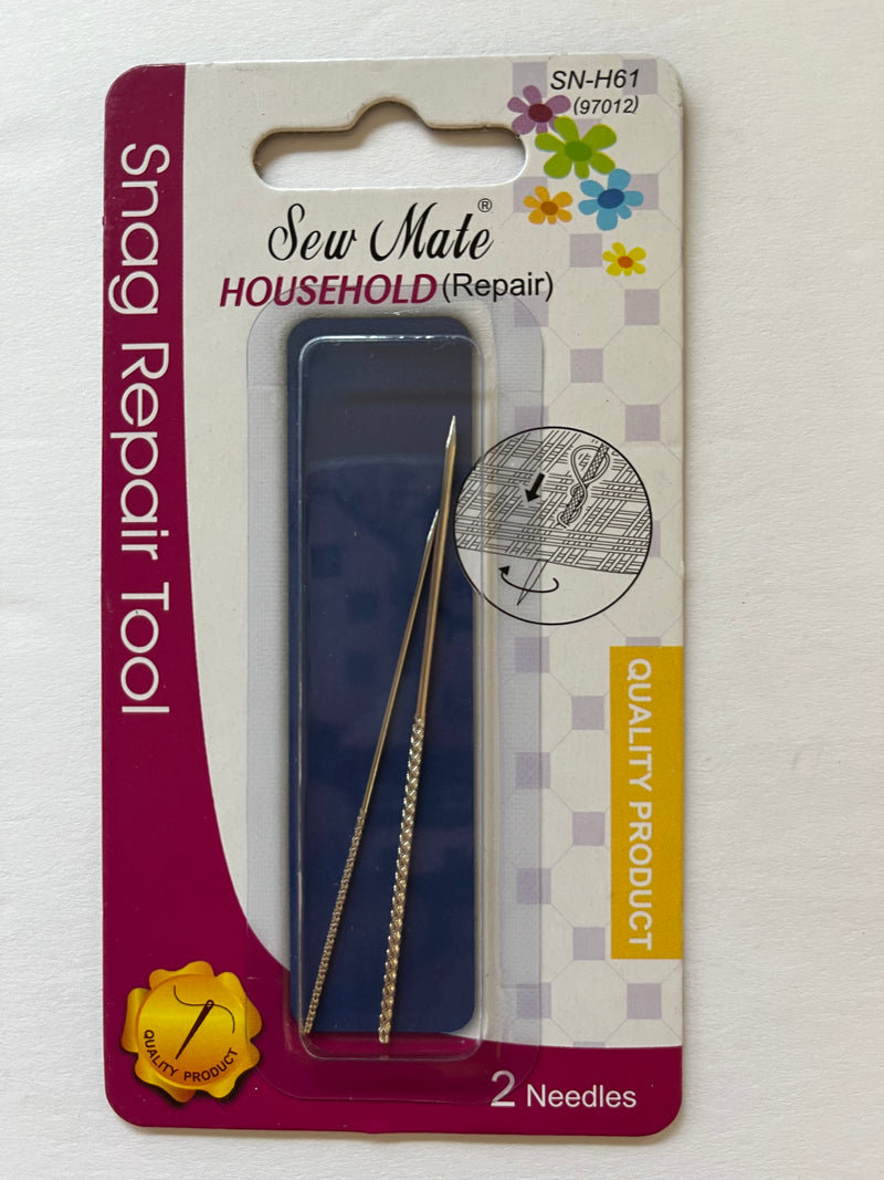 Snag Repair Tool  Pair (2- for 13 & 18 Mesh)