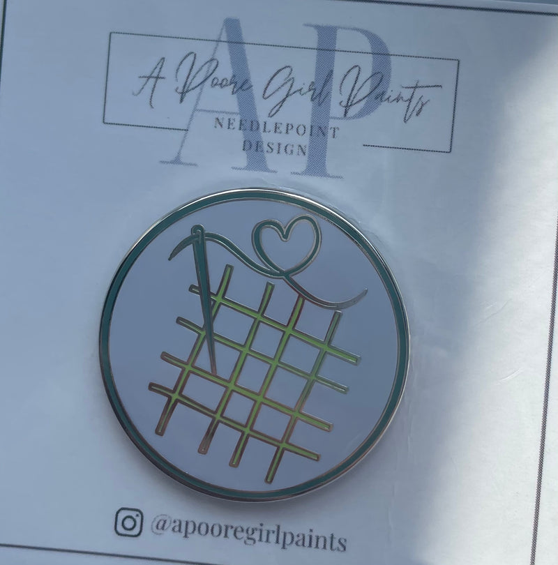 Love Needlepoint Needle Minder