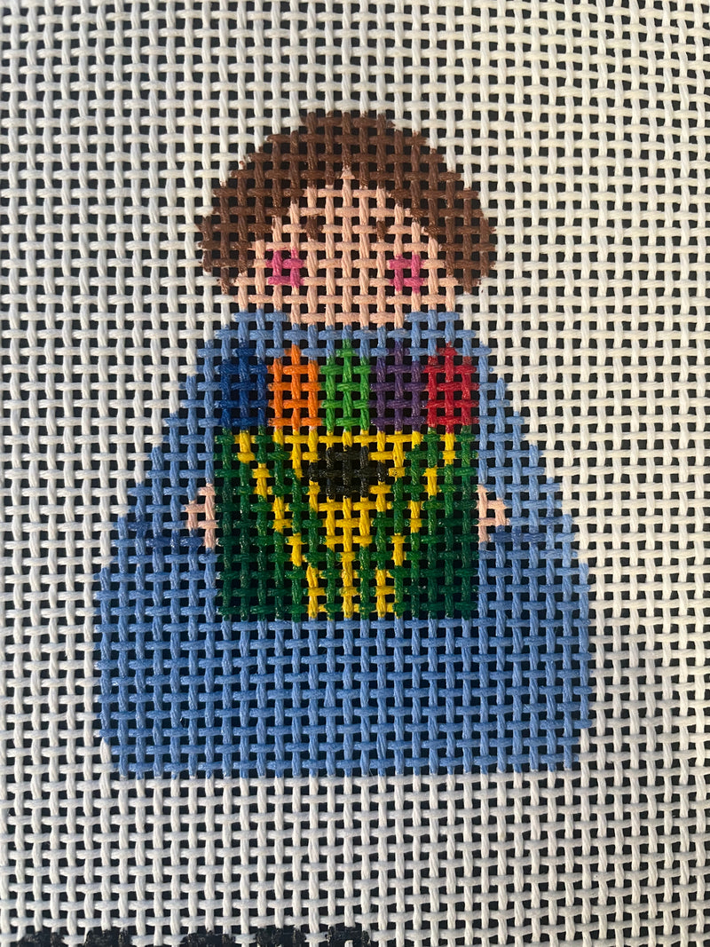 Crayon Angel Stitch It