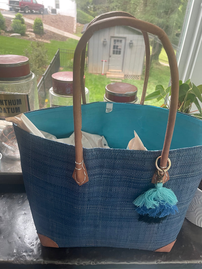 Market Raffia Totes Medium
