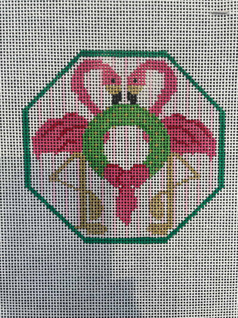 Flamingo Wreath