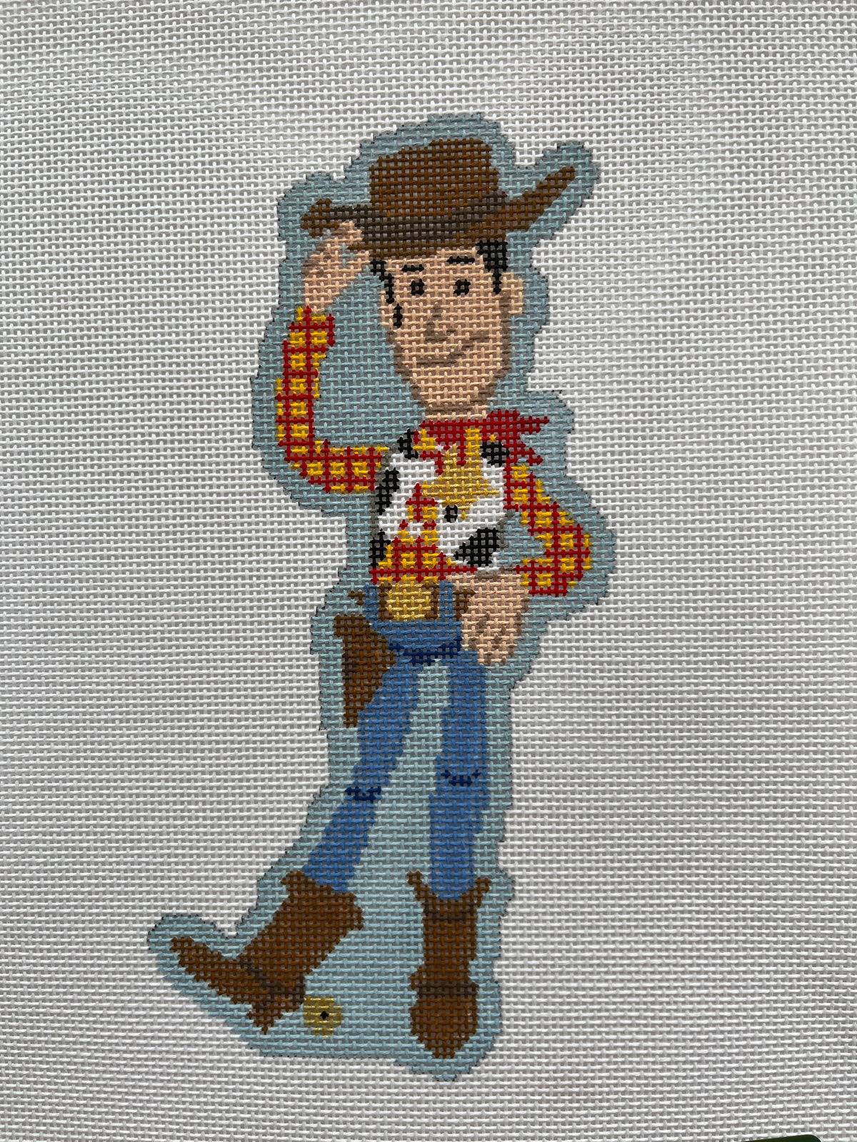 Christmas:Toy Story - Woody — Stitching Chicks Needlepoint