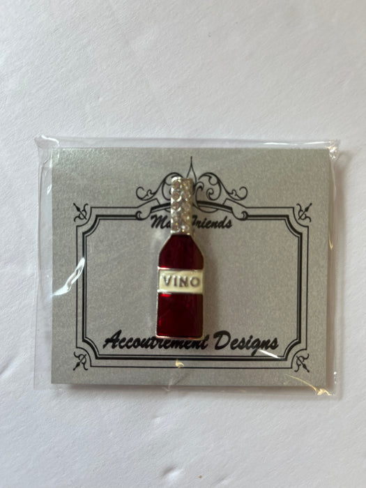 Vino Bottle  Needle Minder