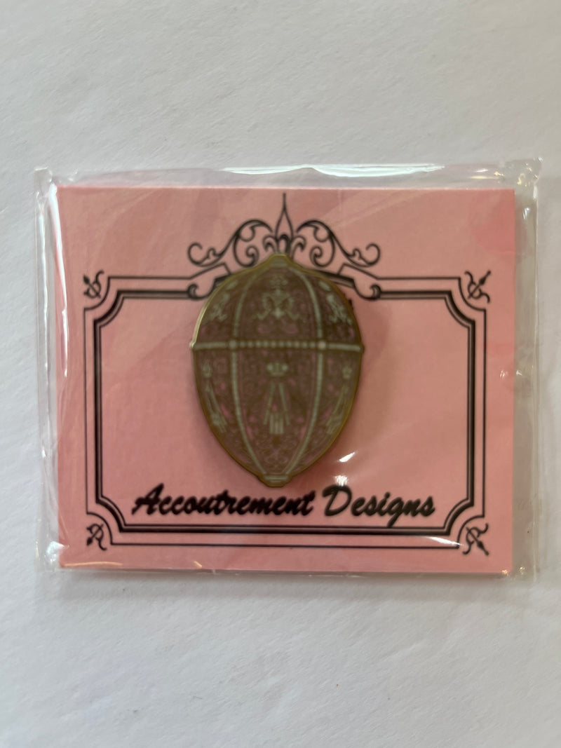 Faberge Egg - Pink Needle Minder