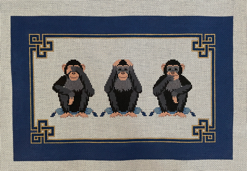 See, Hear, Speak No Evil - blue