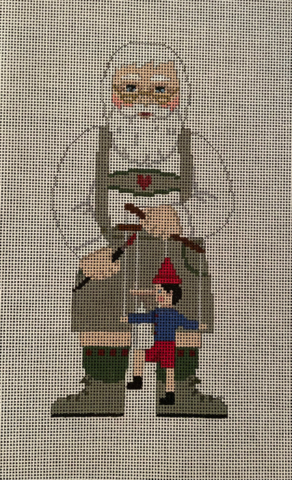 Santa Lederhosen and Puppet