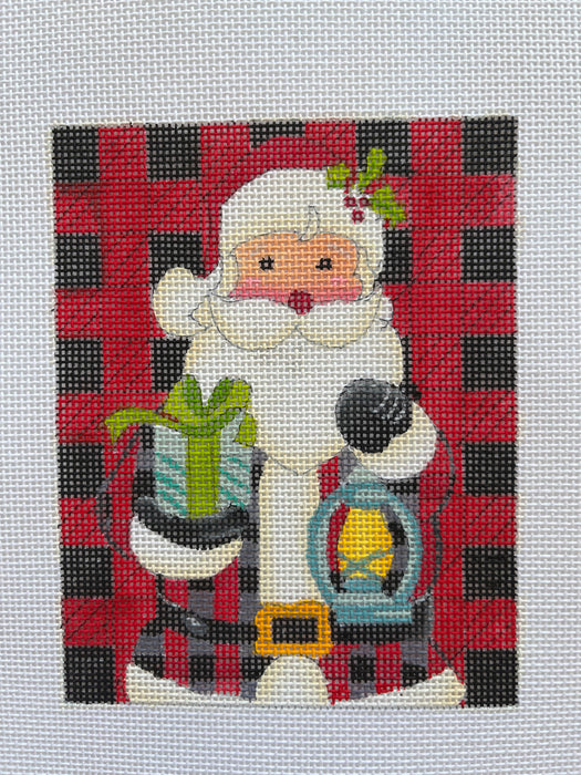 Plaid Santa