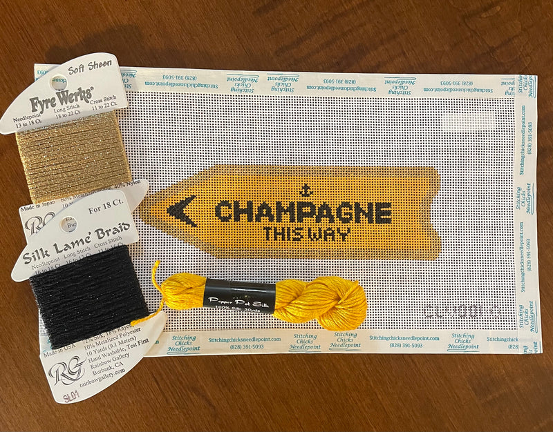 Champagne This Way Orange Kit