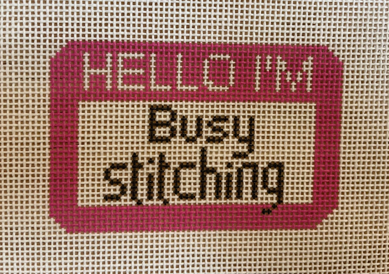 Busy Stitching