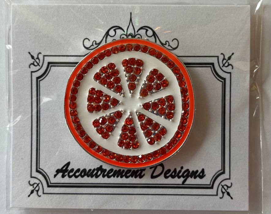 Orange Slice Needle Minder