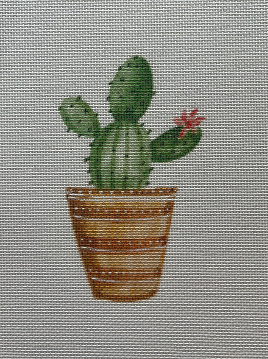 Cactus w/flower right