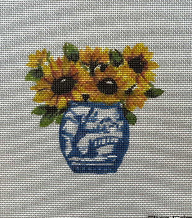 Chinoisierie Sunflowers