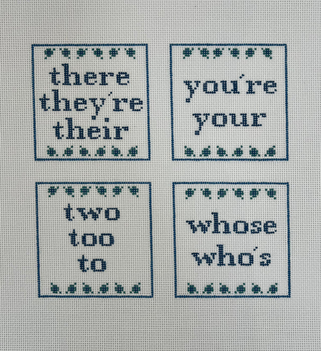 Set of 4 Grammar Coasters