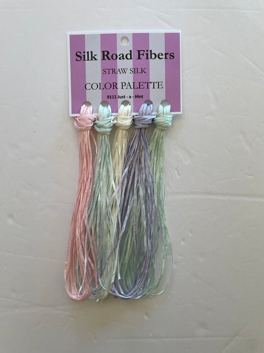 Straw Silk Color Palette - Just-a-Hint