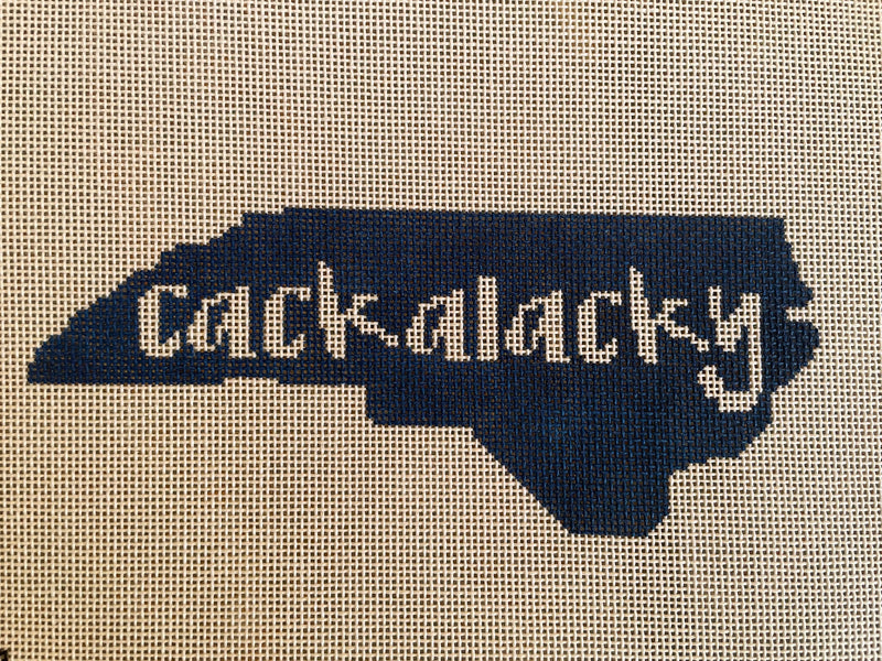 North Cackalacky - Dark Blue and White