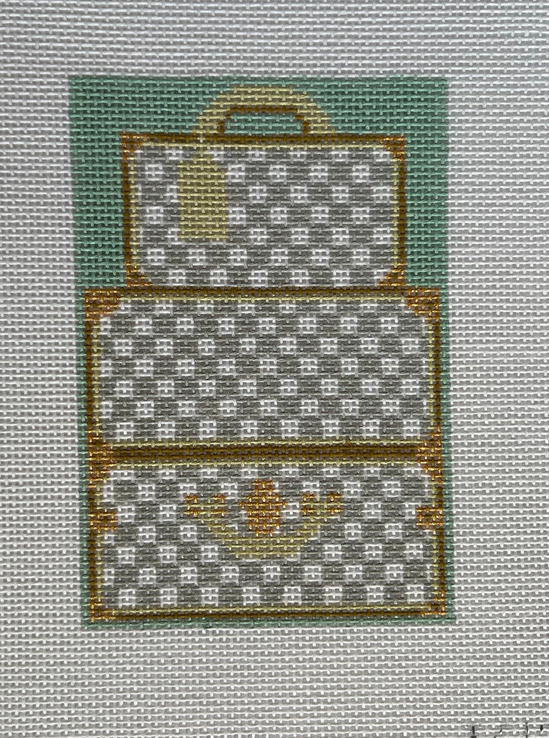 Travel Trunks- White Check